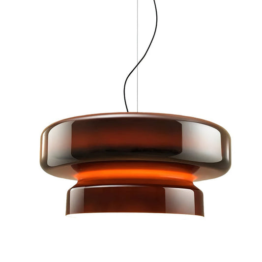 Lampa Wisząca z Ręcznie Dmuchanego Szkła – Elegancka Lampa do Salonu, Subtelne Oświetlenie, Unikalny Design 0