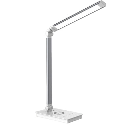 Lampa biurkowa LED – Minimalistyczna lampka na biurko do biura i sypialni, składana konstrukcja, oszczędność energii 0