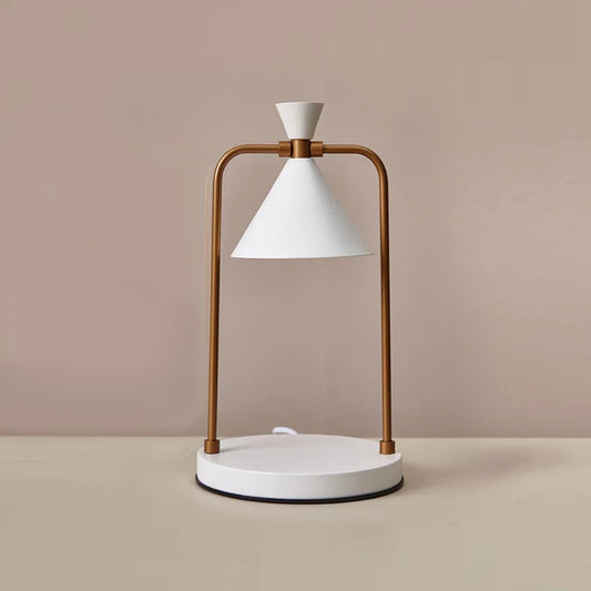 Lampa do Podgrzewania Świec w Stylu Japońskim z Regulacją Jasności – Elegancki Metalowy Design z Żarówką GU10 0
