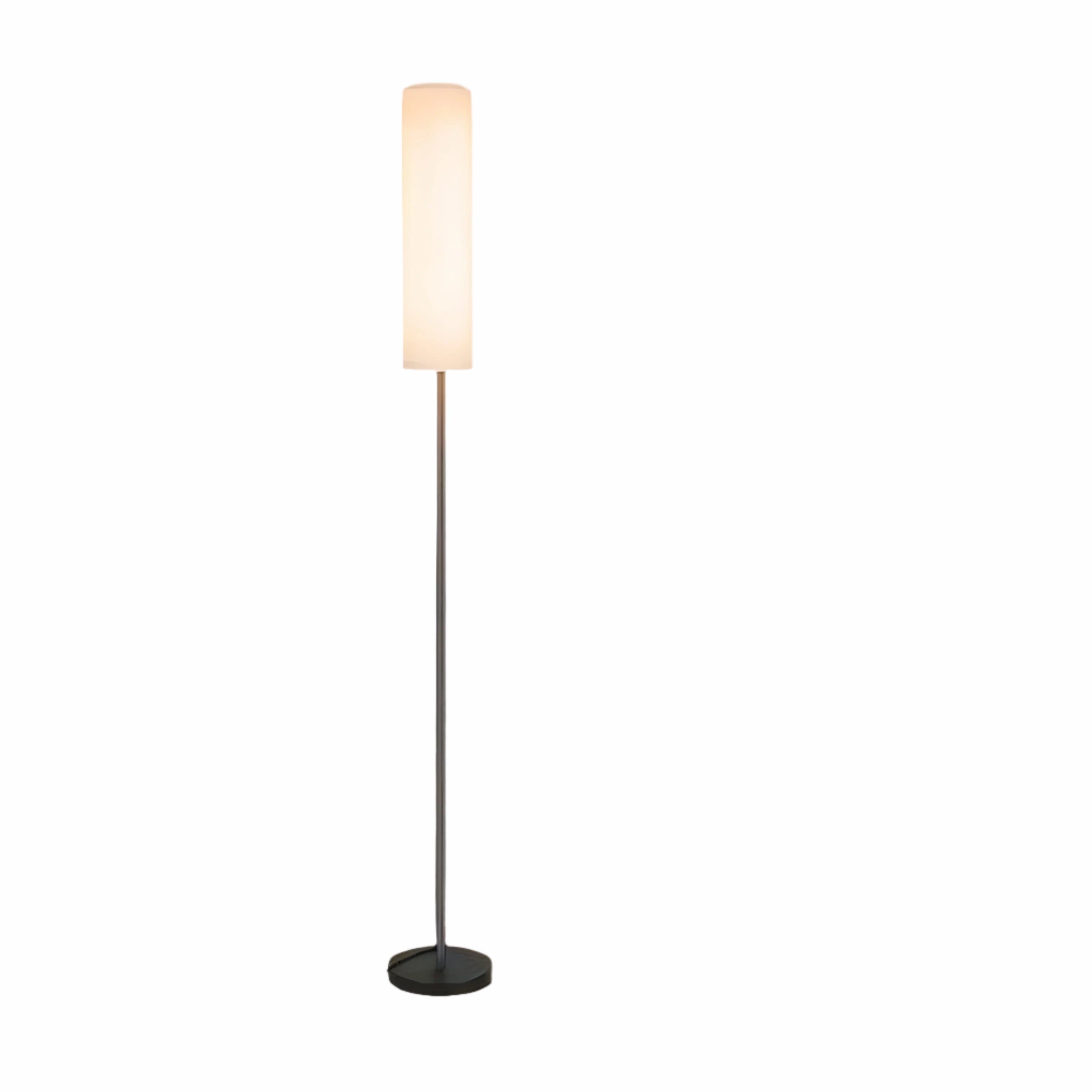 Lampa podłogowa czarna – Elegancka, minimalistyczna lampa stojąca do salonu i sypialni z regulacją jasności