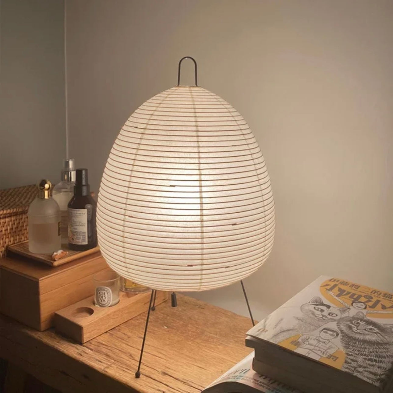 Lampa podłogowa z papieru ryżowego – Elegancki, energooszczędny dodatek do salonu i sypialni | Minimalistyczny design 0