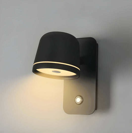 Lampa ścienna LED z regulowanym ramieniem i dotykowym włącznikiem – Nowoczesny kinkiet ścienny z portem USB do sypialni i biura 2