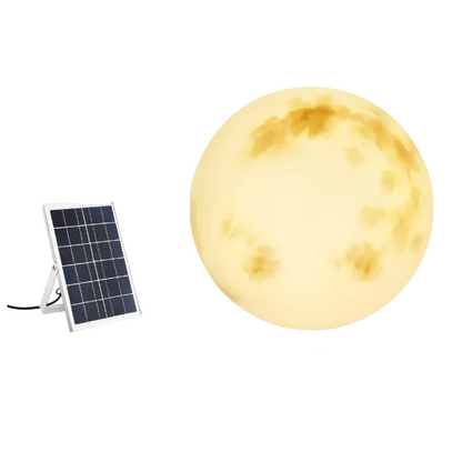 Lampa solarna LunaSol Garden – magiczny księżycowy design do oświetlenia zewnętrznego [lampy solarne ogrodowe] 1