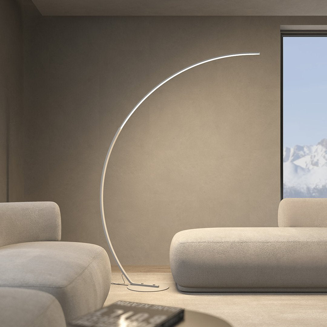 Lampa stojąca LED czarna – Nowoczesna lampa do salonu z ściemniaczem, idealna do czytania i tworzenia przytulnej atmosfery 9