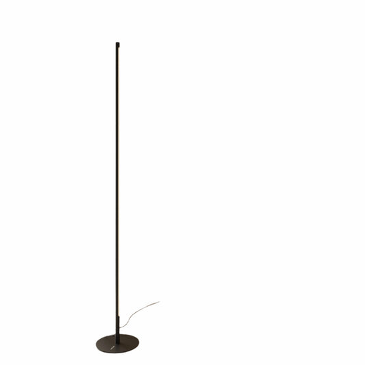 Lampa stojąca LED czarna – Nowoczesna lampa podłogowa do salonu z regulacją barwy światła i ściemnianiem za pomocą pilota 3