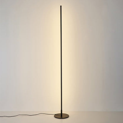Lampa stojąca LED czarna – Nowoczesna lampa podłogowa do salonu z regulacją barwy światła i ściemnianiem za pomocą pilota 5