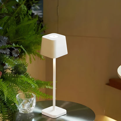 Lampa stołowa bezprzewodowa LED – Elegancka i przenośna lampka nocna idealna do salonu i ogrodu, wodoodporna konstrukcja