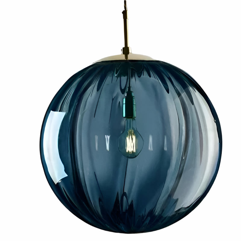Lampa wisząca LED ze szkła – Nowoczesna lampa do salonu nad stół, elegancki design i łatwa instalacja 3