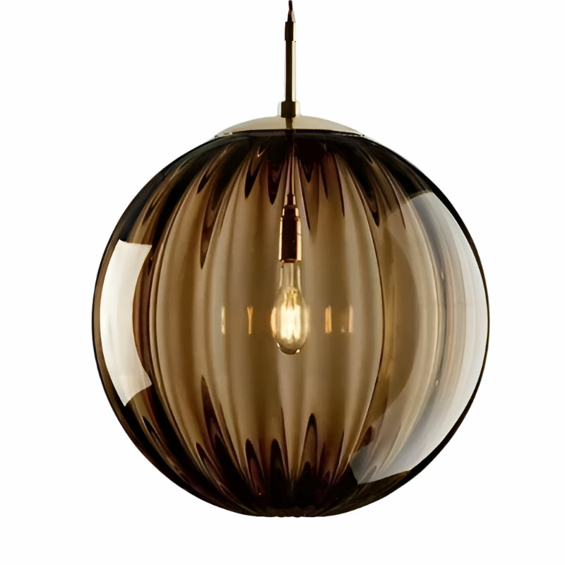 Lampa wisząca LED ze szkła – Nowoczesna lampa do salonu nad stół, elegancki design i łatwa instalacja 4
