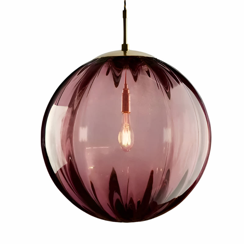 Lampa wisząca LED ze szkła – Nowoczesna lampa do salonu nad stół, elegancki design i łatwa instalacja 5