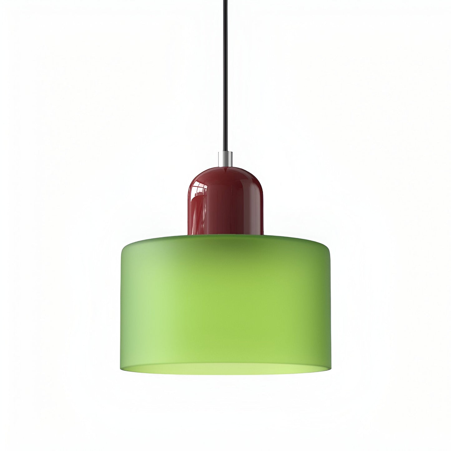 Lampa wisząca ze szkła – Elegancka lampa do salonu, idealna nad stół, minimalistyczny design, ciepłe oświetlenie 16