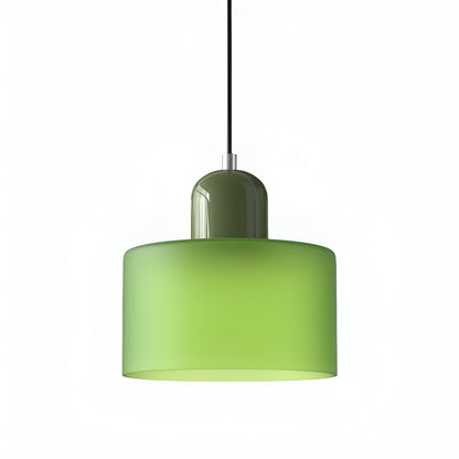 Lampa wisząca ze szkła – Elegancka lampa do salonu, idealna nad stół, minimalistyczny design, ciepłe oświetlenie 25