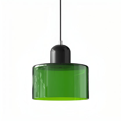 Lampa wisząca ze szkła – Elegancka lampa do salonu, idealna nad stół, minimalistyczny design, ciepłe oświetlenie 27