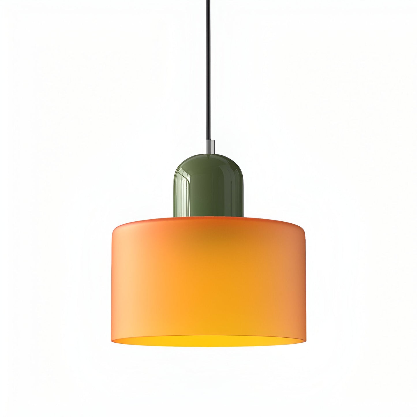 Lampa wisząca ze szkła – Elegancka lampa do salonu, idealna nad stół, minimalistyczny design, ciepłe oświetlenie 31