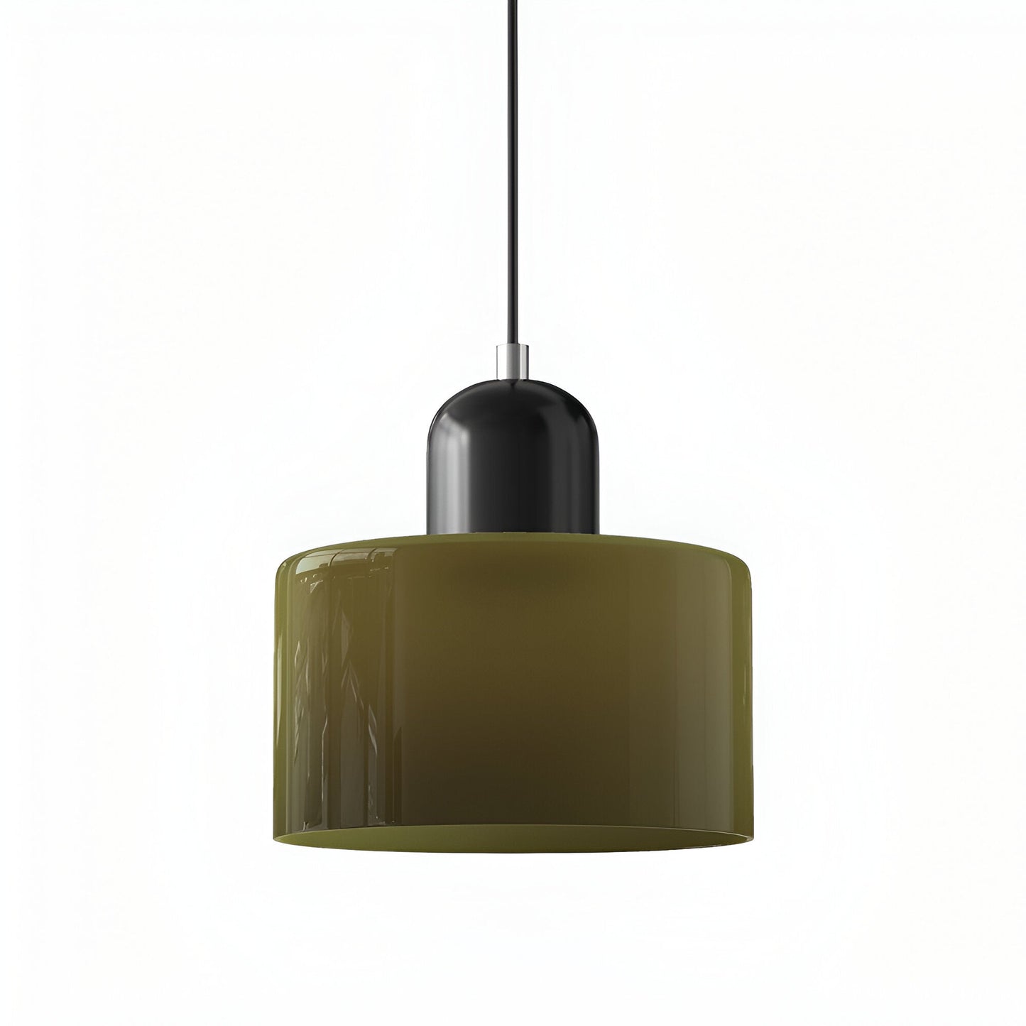 Lampa wisząca ze szkła – Elegancka lampa do salonu, idealna nad stół, minimalistyczny design, ciepłe oświetlenie 38