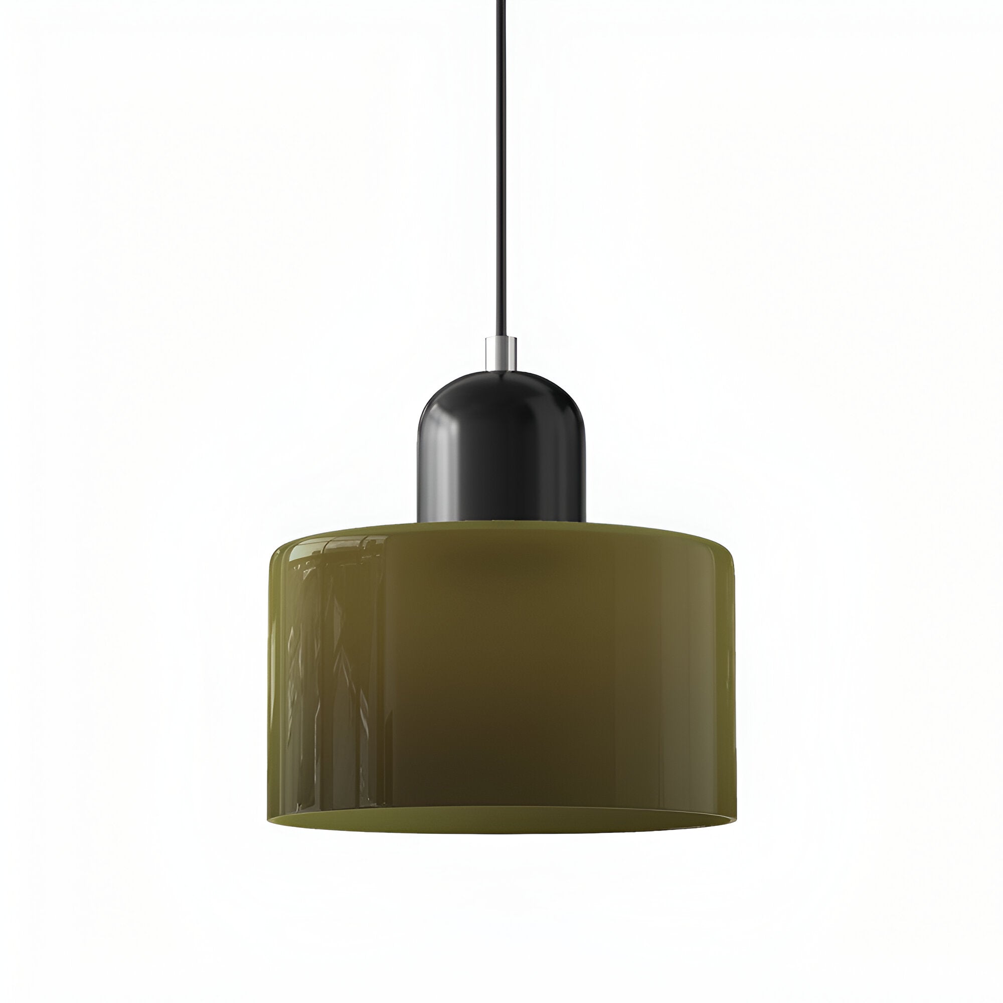 Lampa wisząca ze szkła – Elegancka lampa do salonu, idealna nad stół, minimalistyczny design, ciepłe oświetlenie 38