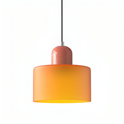 Lampa wisząca ze szkła – Elegancka lampa do salonu, idealna nad stół, minimalistyczny design, ciepłe oświetlenie 7