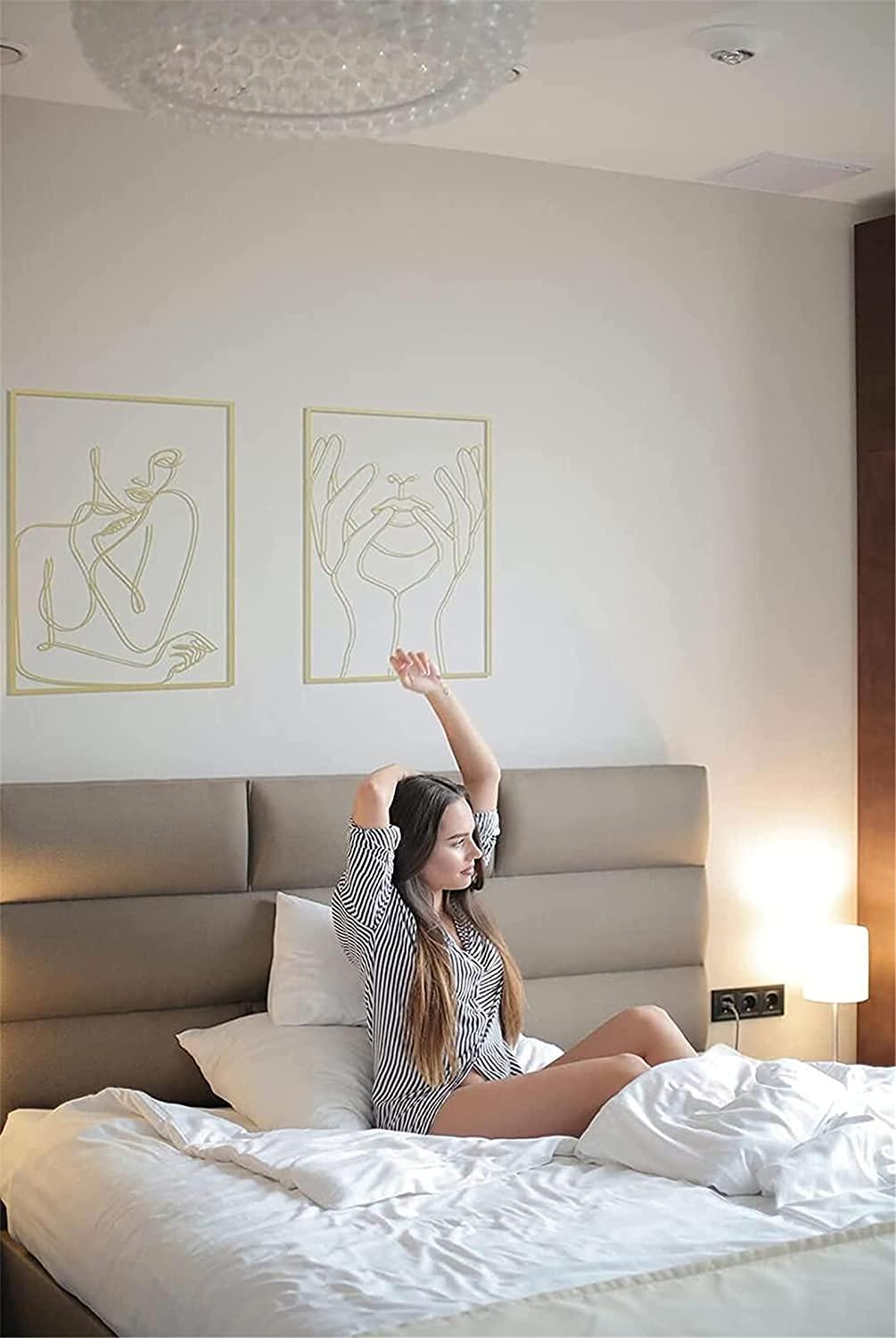 Lina Abstrakcyjna Sztuka Ścienna – Elegancki Metalowy Design do Nowoczesnych Wnętrz [sztuka] 8