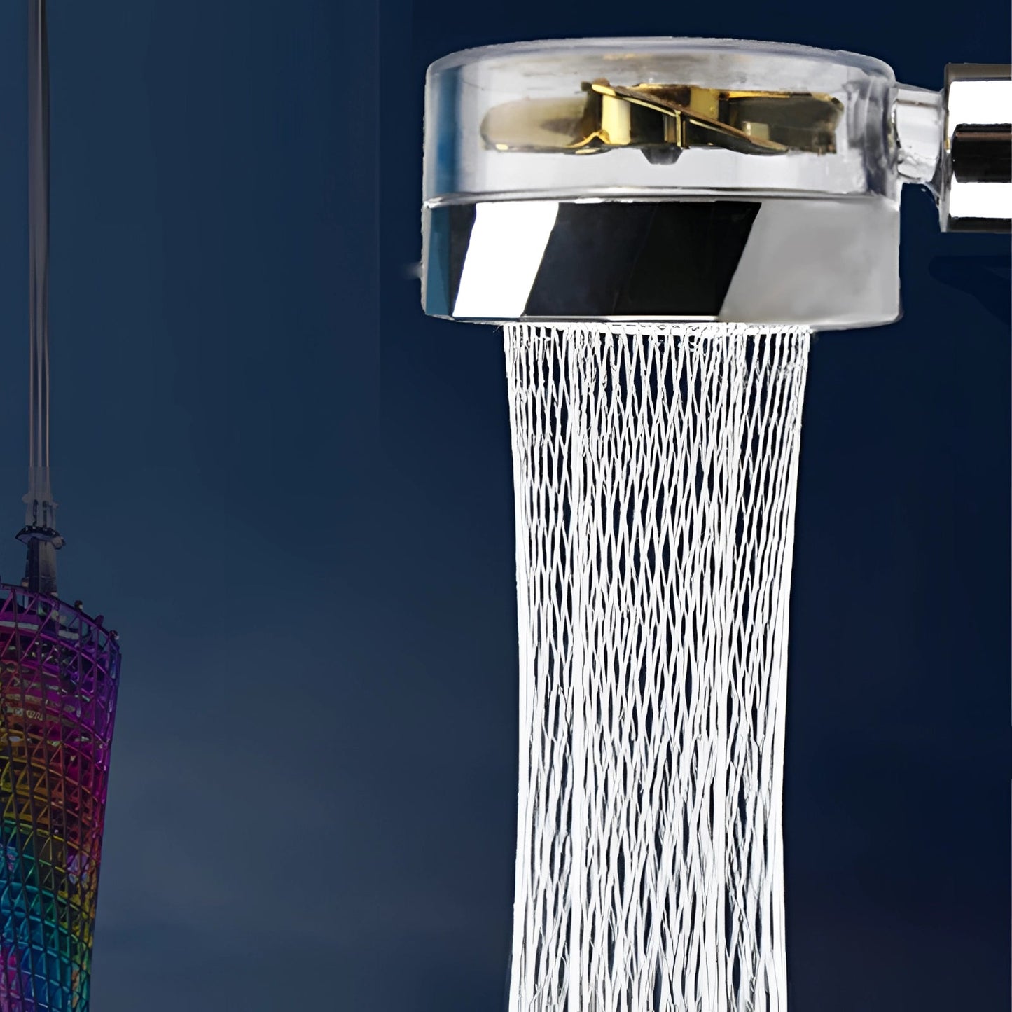 Luksusowa Głowica Prysznicowa z Infuzją Minerałów i Filtrem Witaminowym – Nowoczesny Design do Łazienki 5