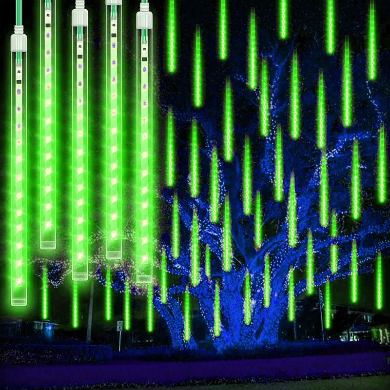 Luksusowe oświetlenie LED Waterdrupel – Magiczne krople meteorytów do dekoracji 10