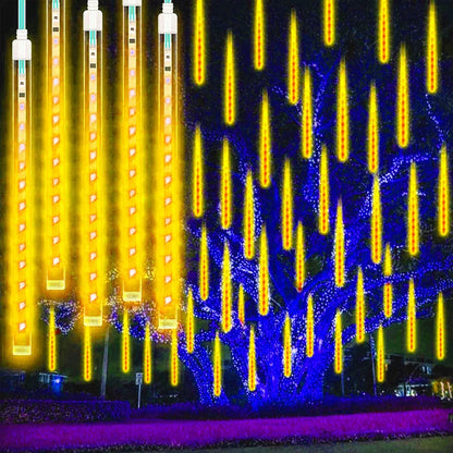 Luksusowe oświetlenie LED Waterdrupel – Magiczne krople meteorytów do dekoracji 6