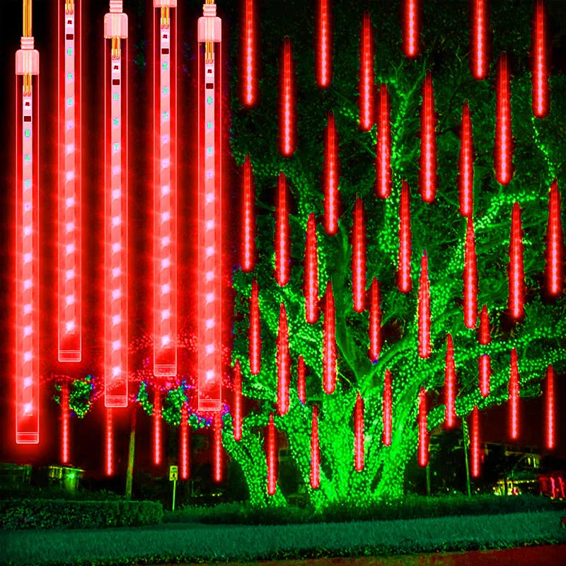 Luksusowe oświetlenie LED Waterdrupel – Magiczne krople meteorytów do dekoracji 9