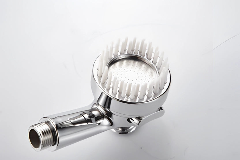 Luksusowy Ręczny Prysznic z Chromowanym Wykończeniem – Wysokociśnieniowy, Ergonomiczny, Oszczędzający Wodę 2