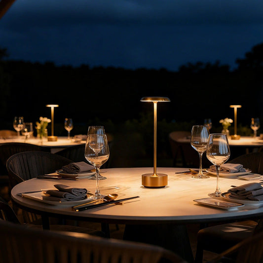 Luma Nowoczesna Lampa Stołowa – Regulowane Oświetlenie Bezprzewodowe do Stylowego Salonu [lampa stołowa] 0