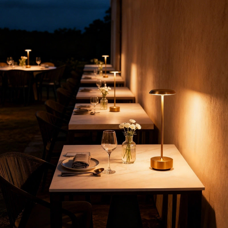 Luma Nowoczesna Lampa Stołowa – Regulowane Oświetlenie Bezprzewodowe do Stylowego Salonu [lampa stołowa] 1