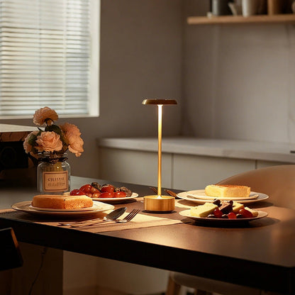 Luma Nowoczesna Lampa Stołowa – Regulowane Oświetlenie Bezprzewodowe do Stylowego Salonu [lampa stołowa] 4