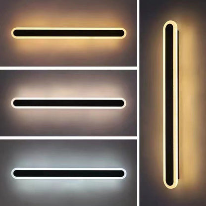 Lampa ścienna LED – zimna biel, efekt wieczorny
