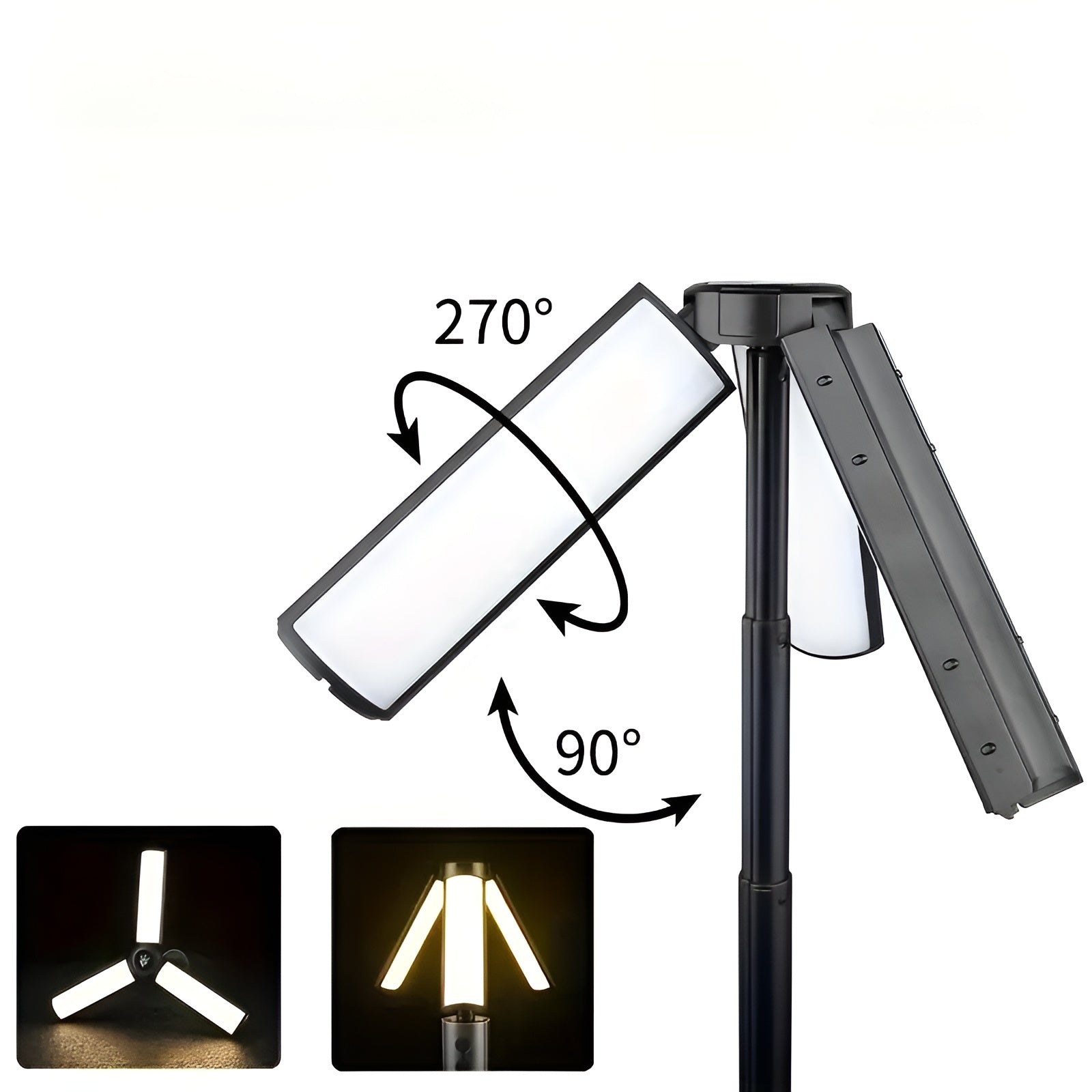 Lumi Przyrodników Lampa Kempingowa LED – Składana, Wodoodporna, Regulowane Oświetlenie dla Komfortu w Terenu [lampa kempingowa] 5