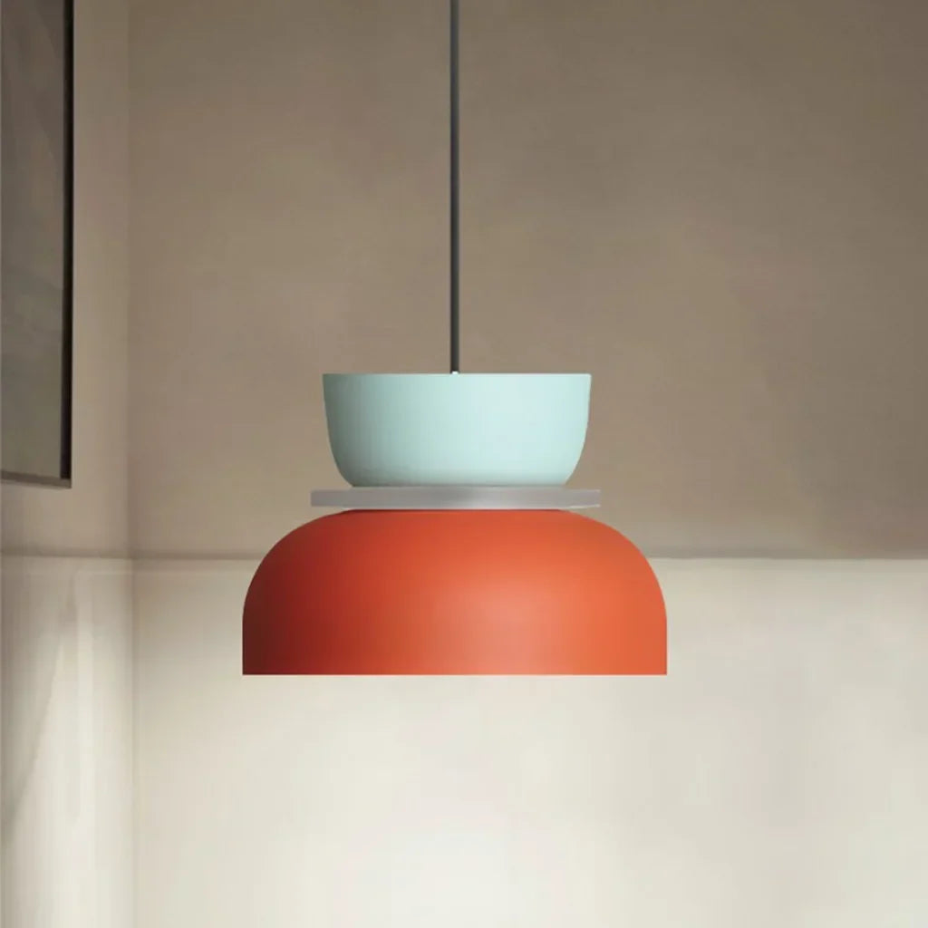 Lampa sufitowa skandynawska – tło białe
