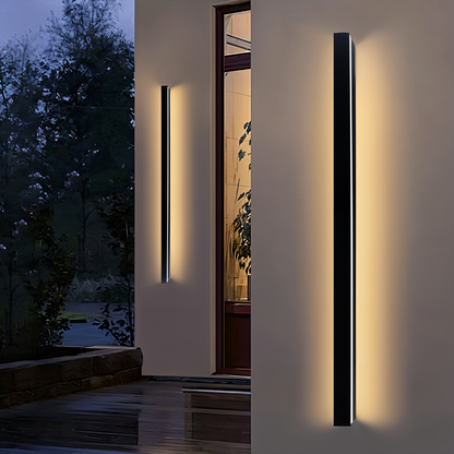 Minimalistyczna lampa ścienna zewnętrzna Bli – odporne na warunki atmosferyczne oświetlenie LED do użytku wewnątrz i na zewnątrz [lampa ścienna zewnętrzna] 2