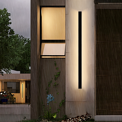 Minimalistyczna lampa ścienna zewnętrzna Bli – odporne na warunki atmosferyczne oświetlenie LED do użytku wewnątrz i na zewnątrz [lampa ścienna zewnętrzna] 6