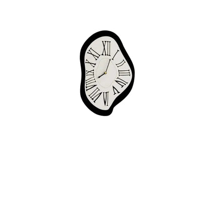 Mistrzowski Zegar Ścienny do Salonów – Surrealistyczny Design, Funkcjonalność i Styl Zegar Ścienny Czarny 0