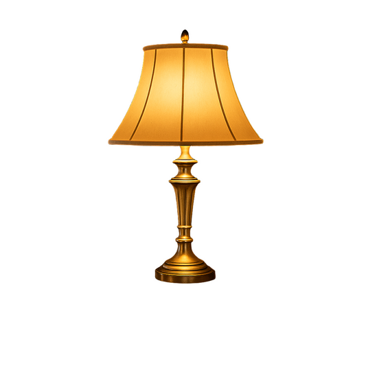 Mosiężna Lampa Stołowa – Klasyczny Akcent do Nastrojowych Wnętrz [lampy stołowe do salonu] 1