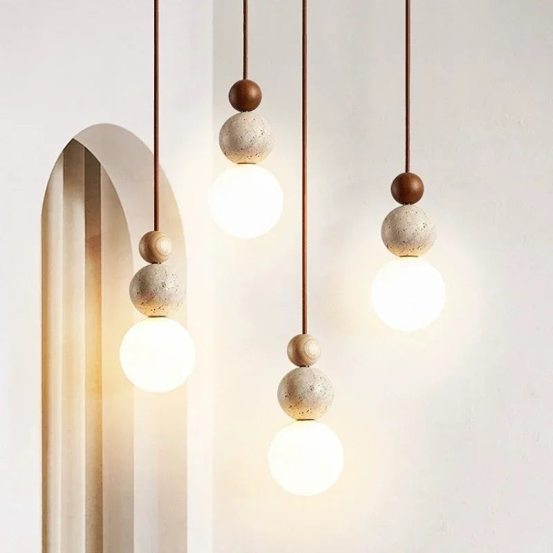 Natura Lampa Wisząca – Nowoczesny Design z Kulistymi Kloszami, Idealna do Salonu, Jadalni i Kawiarni [lampa do salonu] 1