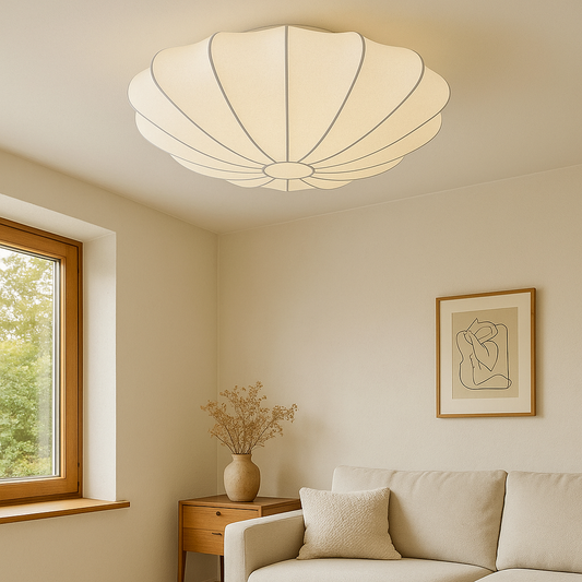 Natura Modern Lampa Sufitowa – Ciepłe Światło do Sypialni i Salonu, Minimalistyczny Design [lampa sufitowa] 0