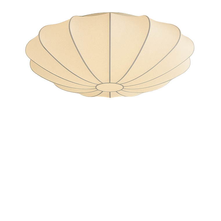 Natura Modern Lampa Sufitowa – Ciepłe Światło do Sypialni i Salonu, Minimalistyczny Design [lampa sufitowa] 8