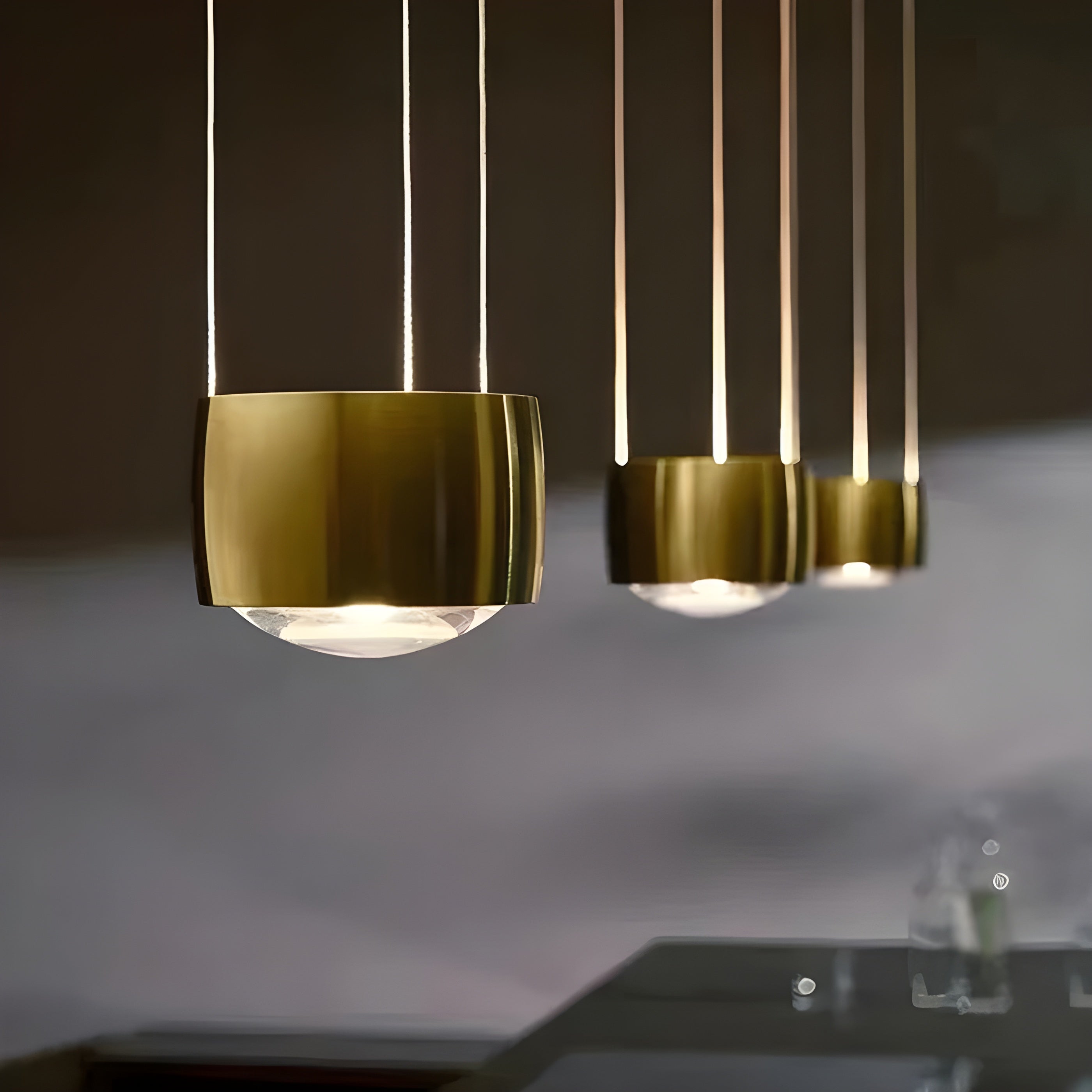 Natura Nowoczesna Lampa Wisząca LED – Minimalistyczny Design z Energooszczędnym Oświetleniem do Salonu [lampa do salonu] 2