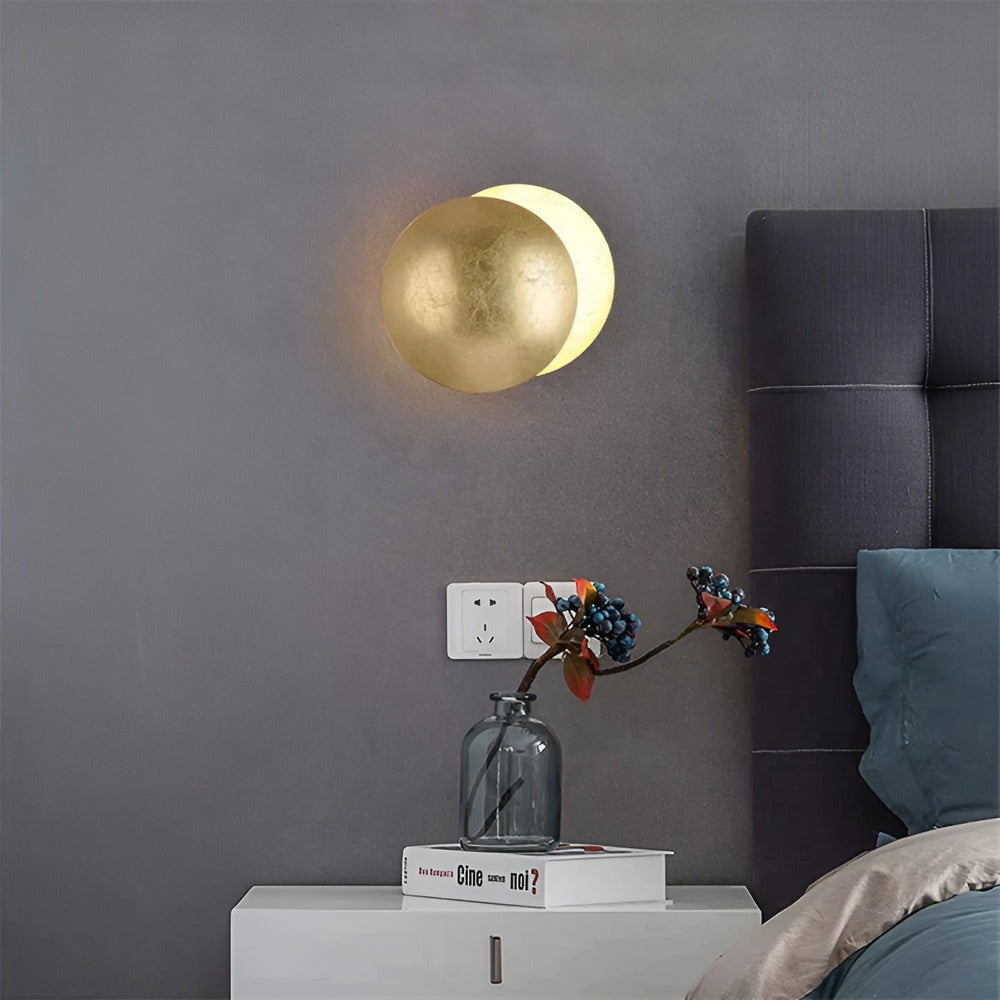 Niebiańska Lampa Ścienna LED 360° – Elegancki Kinkiet Ścienny z Aluminium do Salonu i Sypialni 5