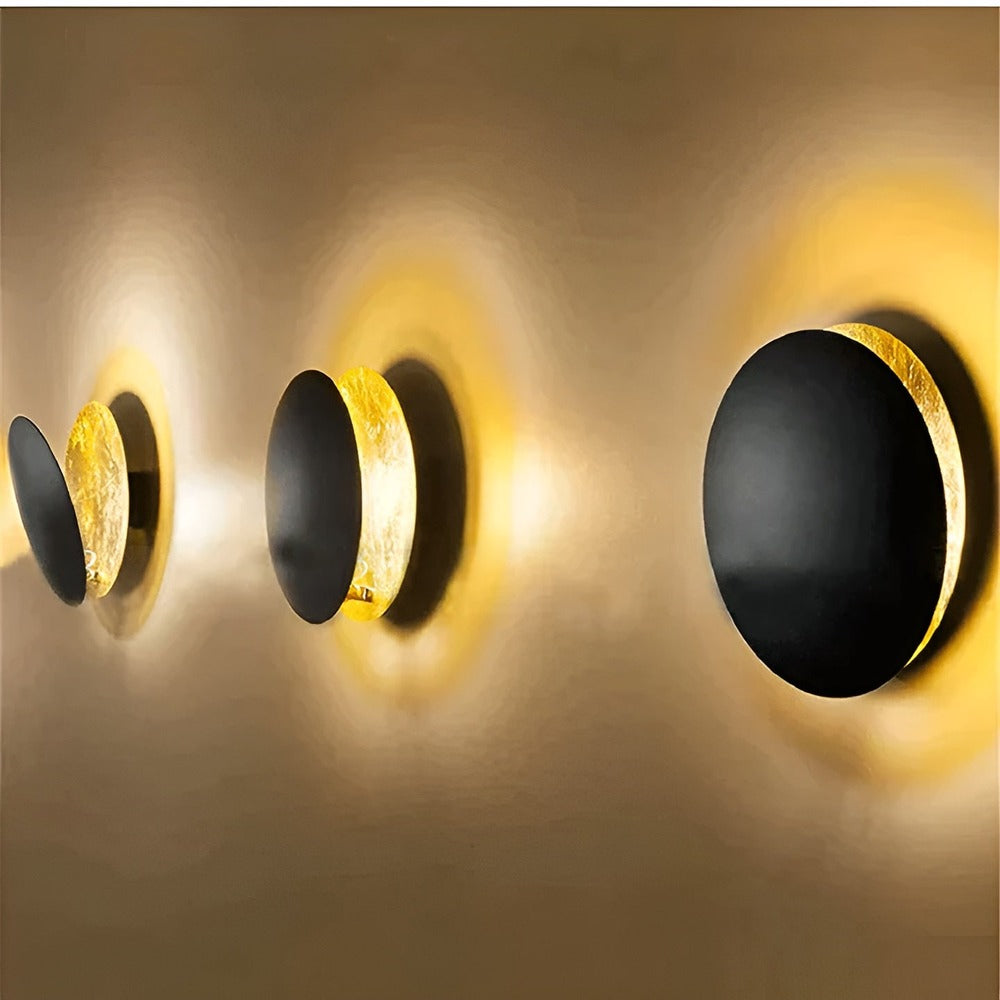 Niebiańska Lampa Ścienna LED 360° – Elegancki Kinkiet Ścienny z Aluminium do Salonu i Sypialni 7