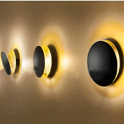 Niebiańska Lampa Ścienna LED 360° – Elegancki Kinkiet Ścienny z Aluminium do Salonu i Sypialni 7