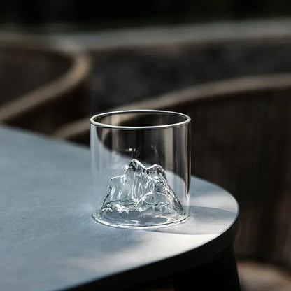 Noble Kieliszki do Whisky – Elegancki Górski Wzór, Idealne na Prezent [kieliszki do whisky] 2