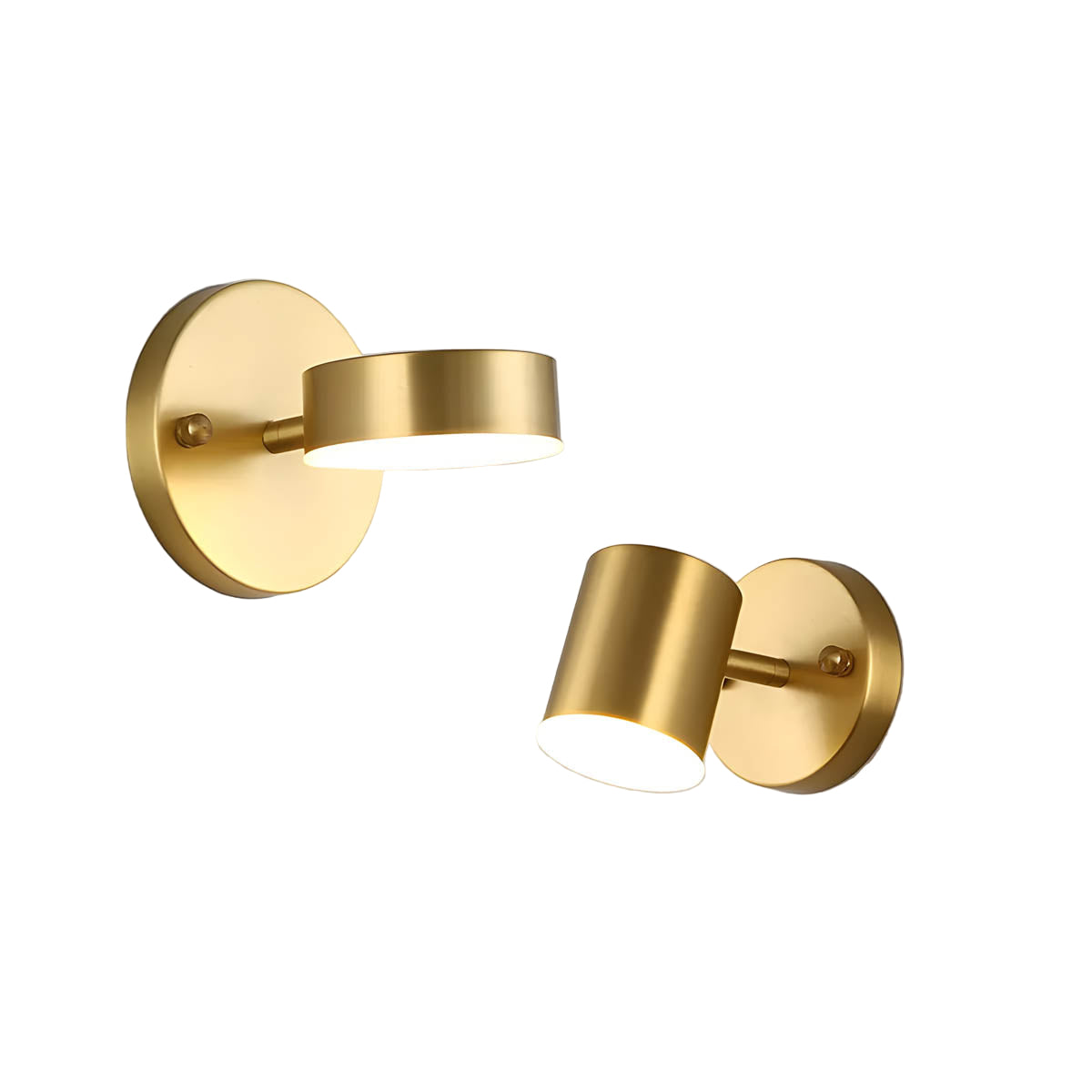 Nordycka Miedziana Lampa Ścienna LED Kinkiet Ścienny do Sypialni i Salonu, Elegancki Design, Efektywne Oświetlenie Akcentujące 1