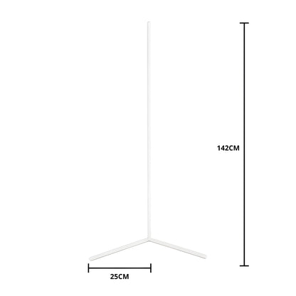 Nowoczesna Lampa Narożna Podłogowa LED – Zdalne Sterowanie, Energooszczędna Atmosfera w Salonie i Sypialni [lampa podłogowa] 7