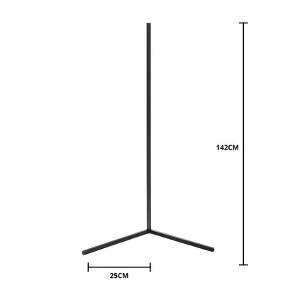 Nowoczesna Lampa Narożna Podłogowa LED – Zdalne Sterowanie, Energooszczędna Atmosfera w Salonie i Sypialni [lampa podłogowa] 8