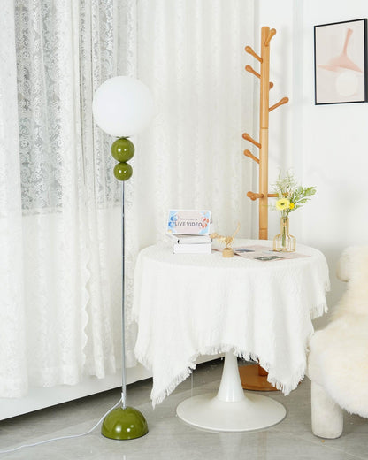 Nowoczesna Lampa Podłogowa z Metalu i Szkła – Elegancka Lampy Podłogowe do Salonu i Biura, Ø 25cm, Wysokość 150cm 8