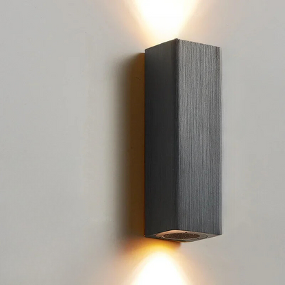 Nowoczesna Lampa Ścienna LED Kinkiet Do Sypialni i Korytarza – Eleganckie Oświetlenie z Aluminium i Akrylu, Ciepłe i Chłodne Światło 14
